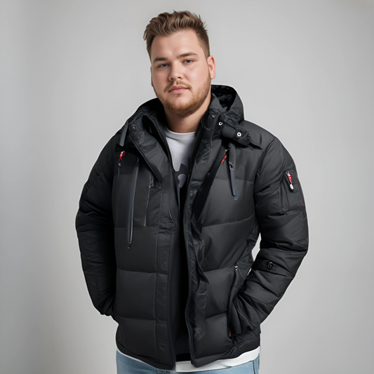 ArcticLine Herenjas – Warme en Stijlvolle Winterjas met Moderne Pasvorm