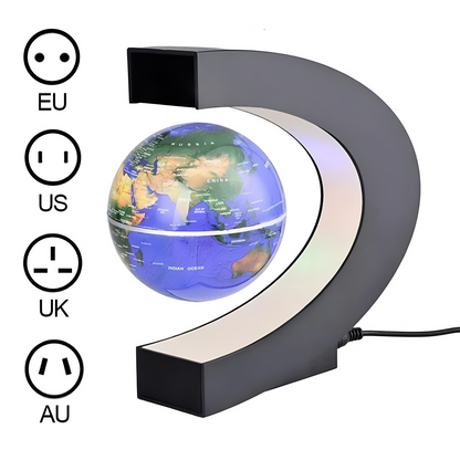 AstroGlobe LED Wereldbol – Zwevende Globe Lamp met Magnetische Ophanging