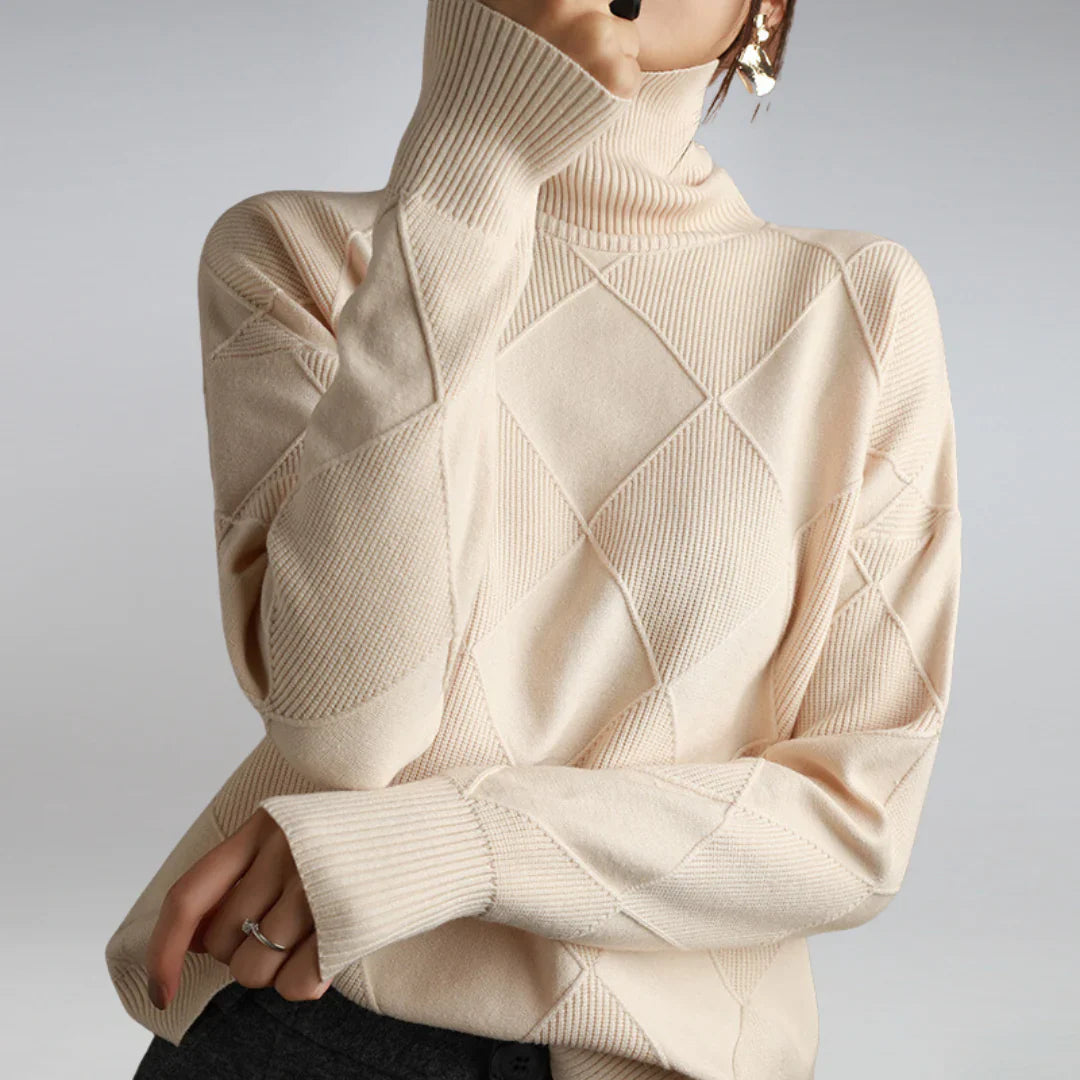 Luxe Kasjmier Dames Coltrui – Zachte en Warme Wintertrui