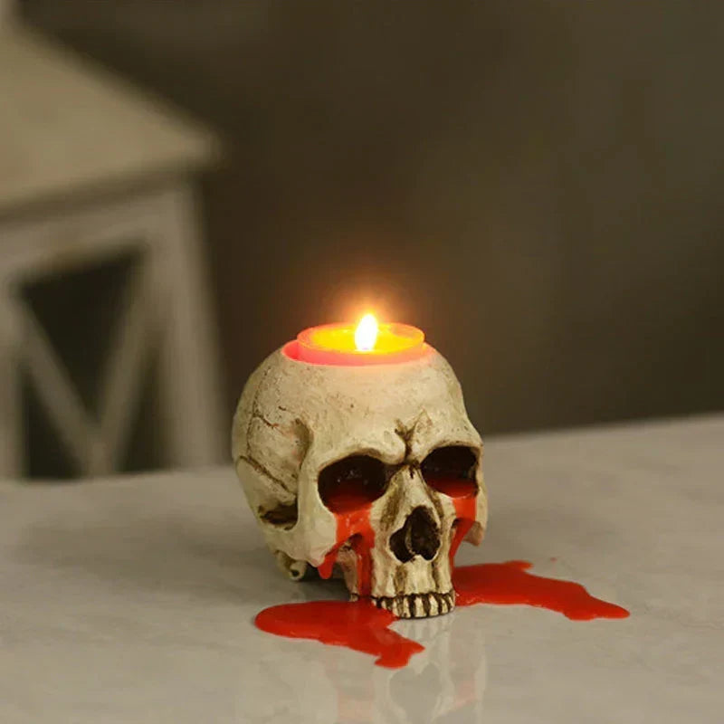 Doodskop Harskaars - Handgemaakte Halloween Decoratie
