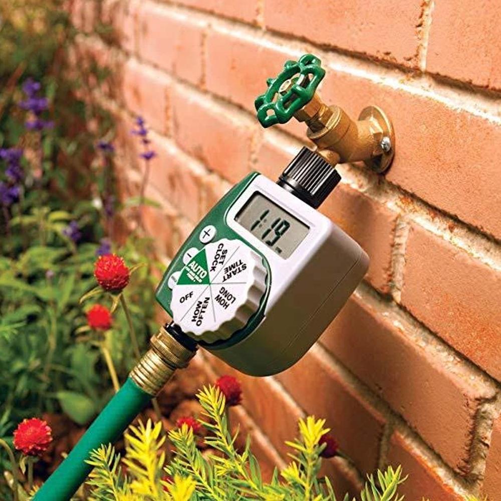 Digitale Tuin Bewaterings Timer met Programmeerbare Irrigatie Controle