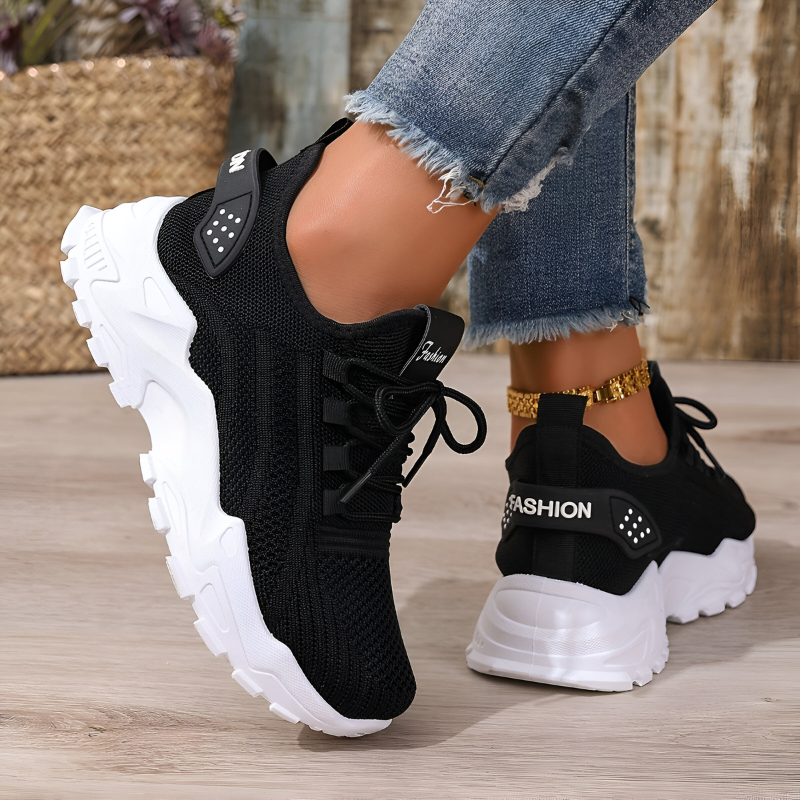 Comfort Plus Brede Sneaker met Voetboogondersteuning