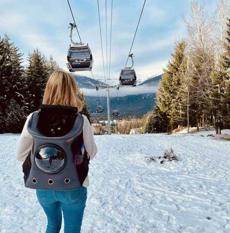 Ruimzicht Kattenrugzak – Comfortabele Huisdierdrager met Bubbelvenster