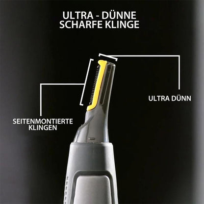 Precisie Haartrimmer met LED-Verlichting | Titanium RVS Mesjes | Ergonomisch Design
