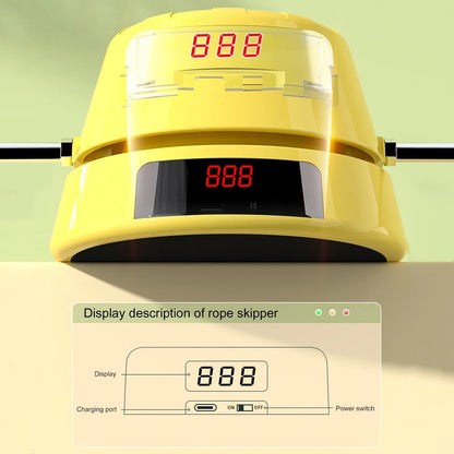 Slimme Elektronische Springtouwmachine – Interactief Cardio Fitnessapparaat voor Gezin en Kinderen