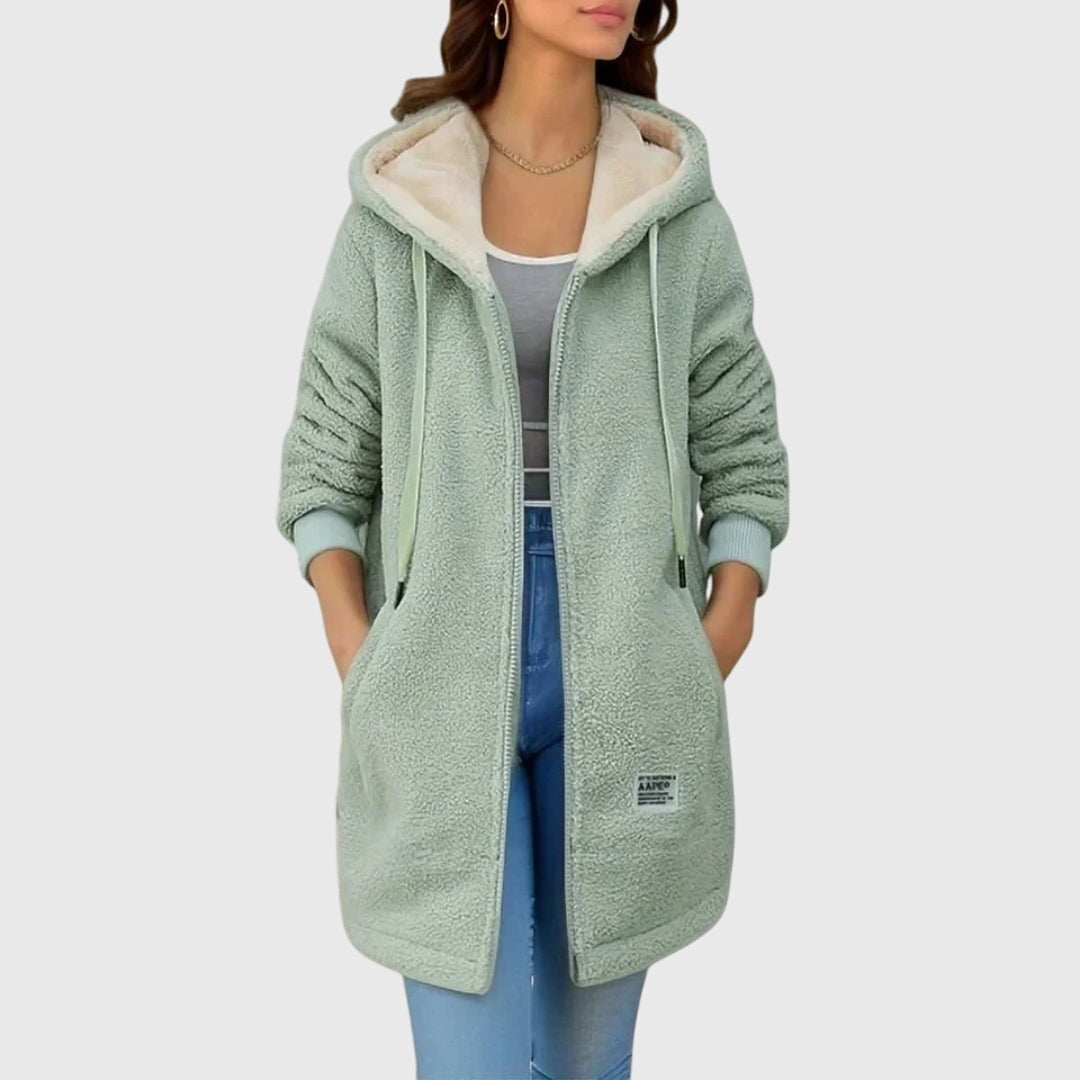 Warm Fleecejack Aurora – Zacht, Ademend en Elegant voor Elke Dag