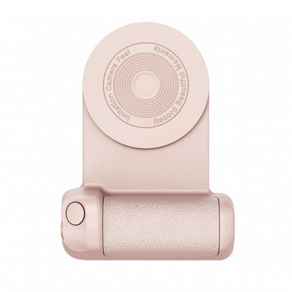 Griply Magnetische Telefoonhouder met Draadloos Opladen – Anti-Tril Handgreep voor Stabiele Opnames