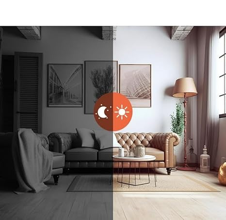 VisionGuard Draadloze HD 1080P Wifi Beveiligingscamera met Nachtzicht