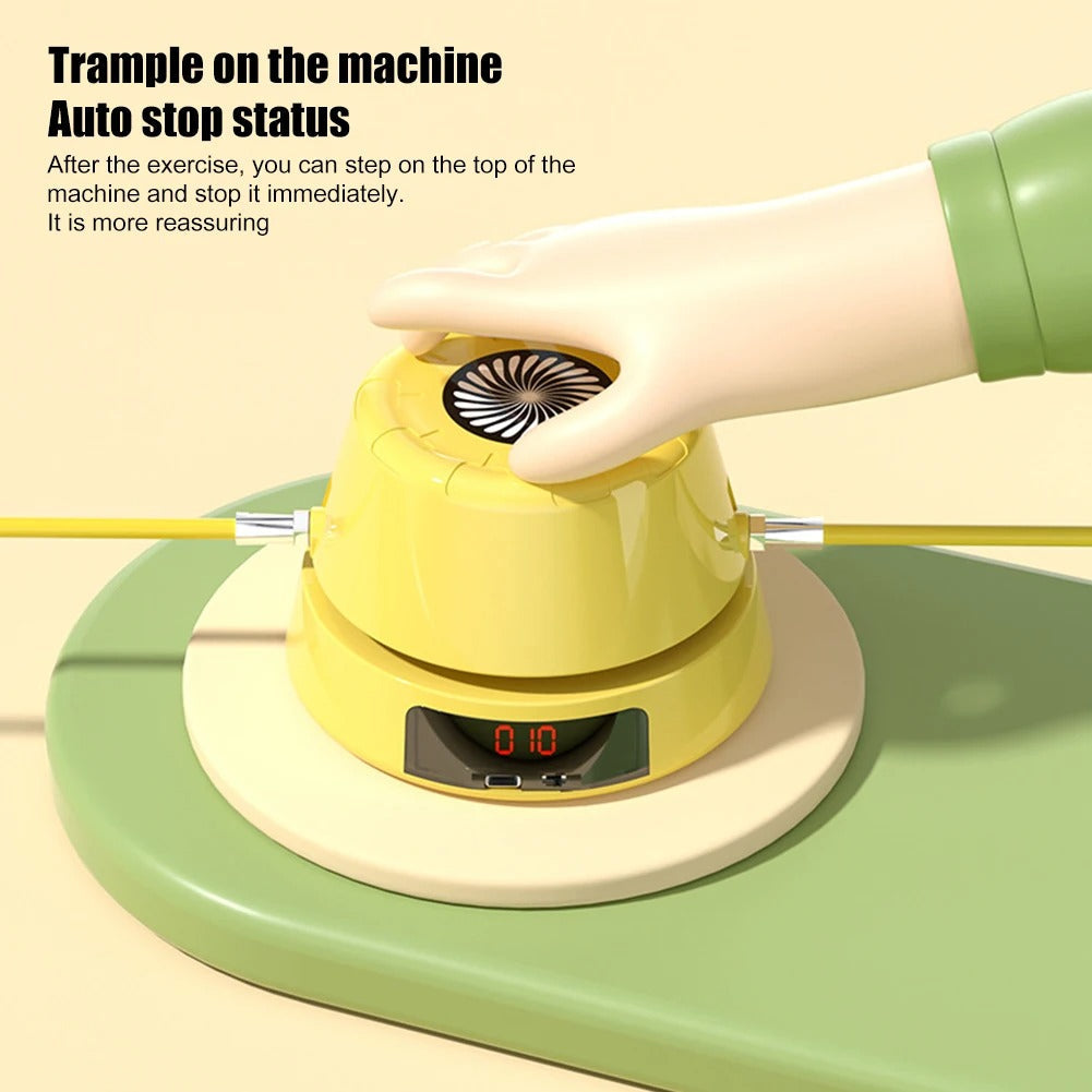 Slimme Elektronische Springtouwmachine – Interactief Cardio Fitnessapparaat voor Gezin en Kinderen