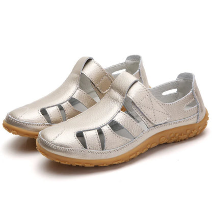 Comfortiva – Veterloze Platte Schoenen met Antislipzool