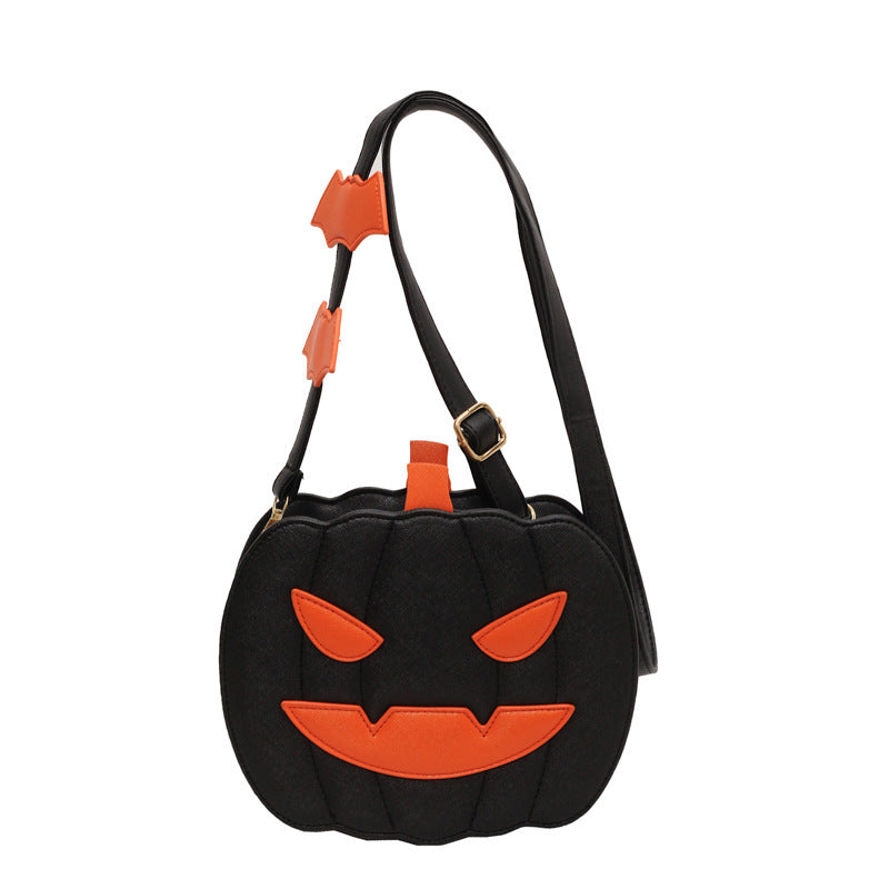 Halloween Messenger Bag – Minimalistische Schoudertas in Effen Kleuren