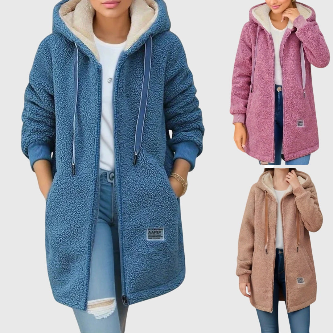 Warm Fleecejack Aurora – Zacht, Ademend en Elegant voor Elke Dag