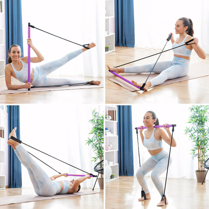 Lichaamsvormer FlexiBar – Pilates Weerstandsstang voor Thuisfitness
