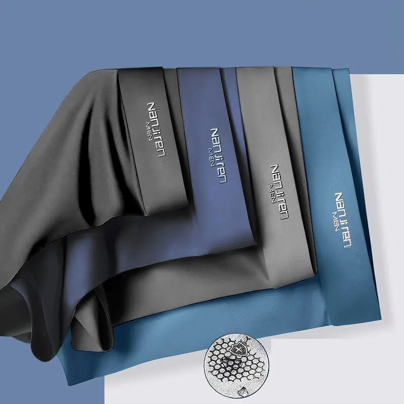 CoolSilk 4-Delige Ice Silk Boxershorts met Grafeentechnologie