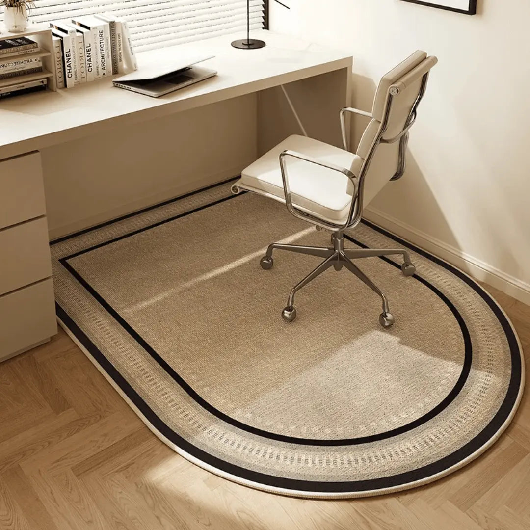 Ergonomische Bureaustoelmat met Antislip Onderzijde voor Vloerbescherming