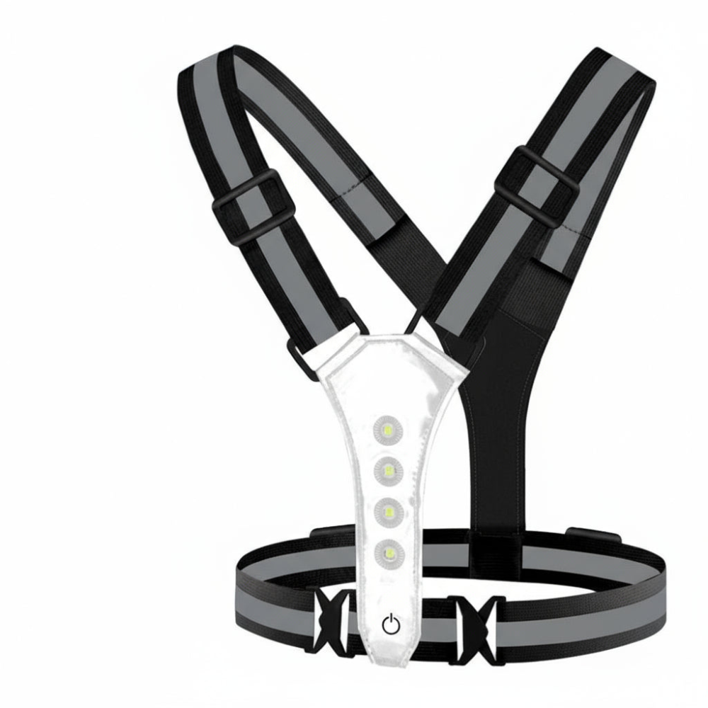 LED VeiligheidsHesje Pro – Reflecterend 360 Zichtbaar Vest