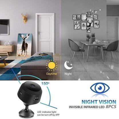 Magnetische WiFi Mini Achteruitrijcamera 1080p met Nachtzicht