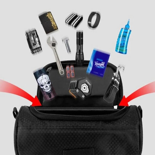 FietsStuur Tas met Touchscreen en Waterdichte Opslag 3,5L