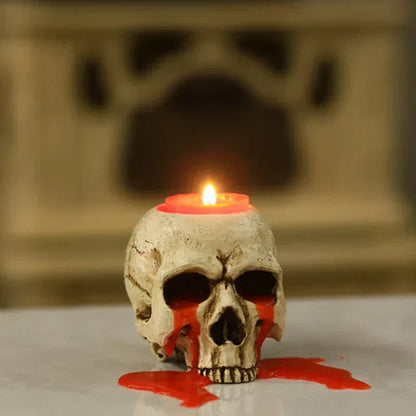 Doodskop Harskaars - Handgemaakte Halloween Decoratie