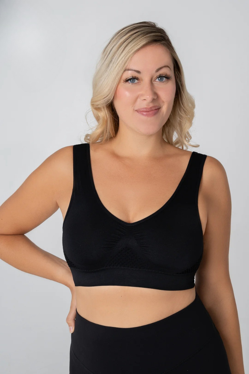 Dames Naadloze Comfort BH met Ademend Materiaal en Ondersteuning