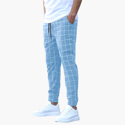 Gestreepte Joggingbroek voor Mannen – Comfort en Urban Stijl
