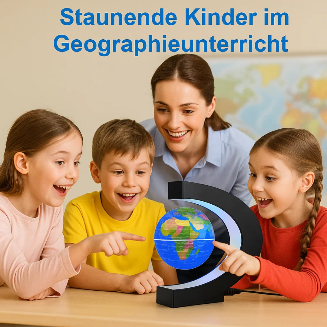 AstroGlobe LED Wereldbol – Zwevende Globe Lamp met Magnetische Ophanging