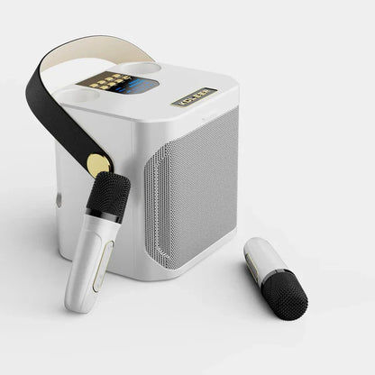 SoundJoy Karaoke Luidspreker – Draagbare Bluetooth Boombox met 360 Surround