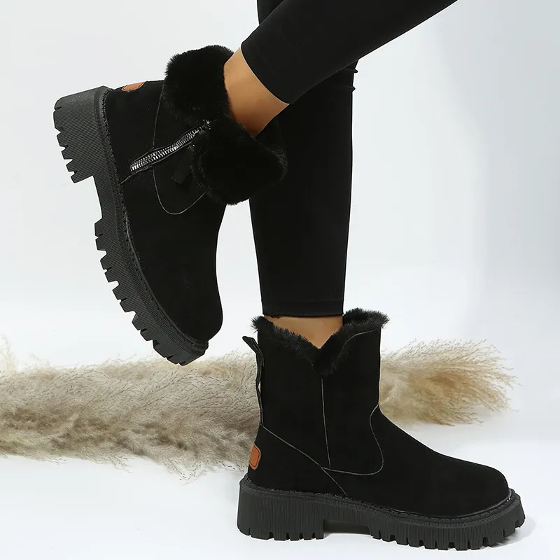 Elegante Winterlaarzen met Warmevoering – Stijlvol en Comfortabel