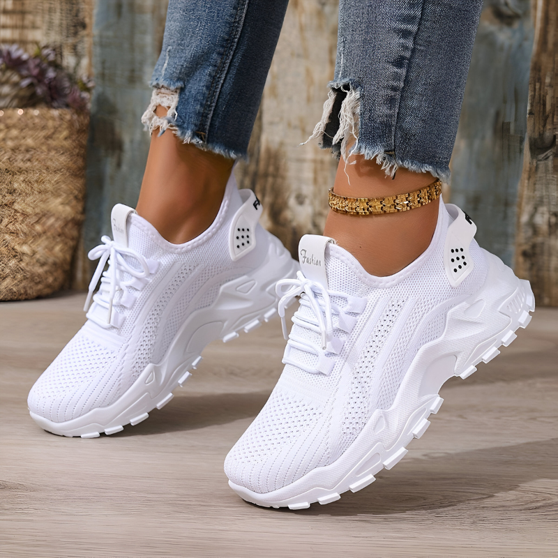 Comfort Plus Brede Sneaker met Voetboogondersteuning