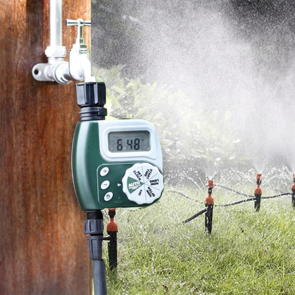 Digitale Tuin Bewaterings Timer met Programmeerbare Irrigatie Controle