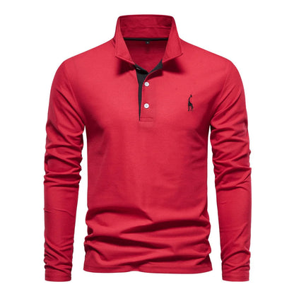 Klassiek Heren Polo Shirt met Knoopsluiting - Casual en Elegant