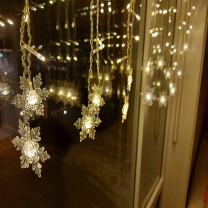 SneeuwLicht LED Gordijnverlichting – Decoratief en Herbruikbaar