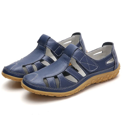 Comfortiva – Veterloze Platte Schoenen met Antislipzool
