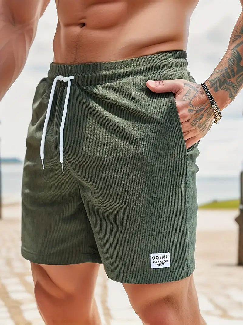 Zomerbries Heren Zwemshort – Sneldrogende en comfortabele zwembroek met elastische tailleband – Perfect voor strand en zwembad