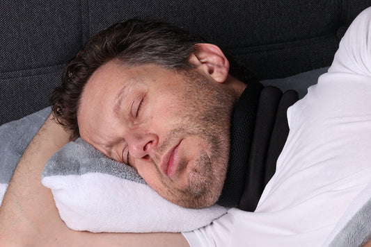 SleepAlign Neksteun tegen Snurken & Slaaphouding – Comfortabel en Ademend Anti-Snurkkussen