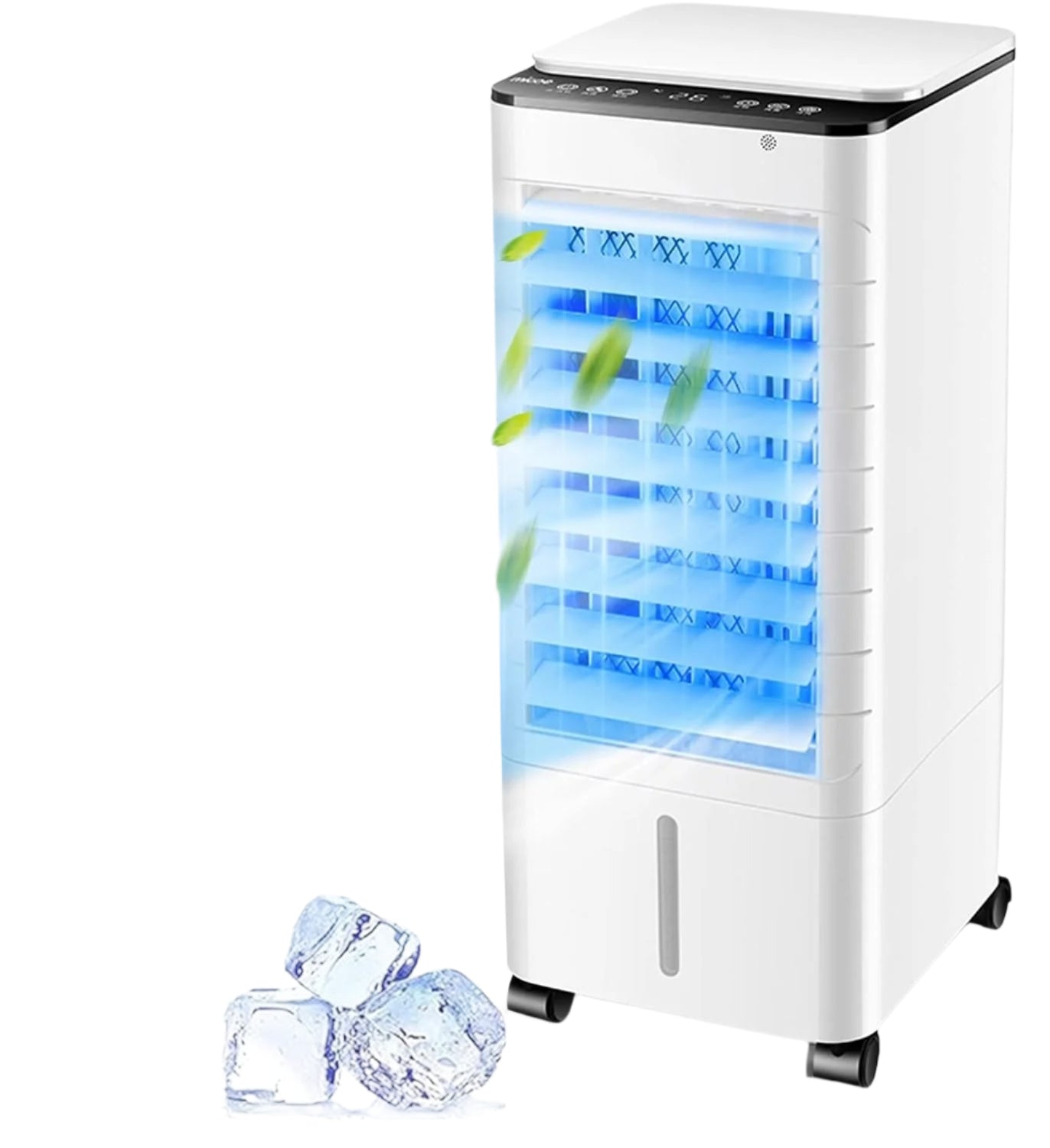 AeroChill draagbare airconditioner zonder installatie – 3-in-1 koelen, bevochtigen en zuiveren