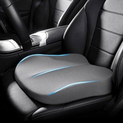 Ergonomisch Zitverhoger Geheugenfoam - 7,6 cm Verhoging voor Auto en Kantoor, 43 x 43 cm