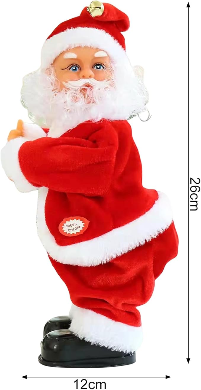 Dansende Kerstman met Bewegende Billen – Grappige Kerstdecoratie met Muziek