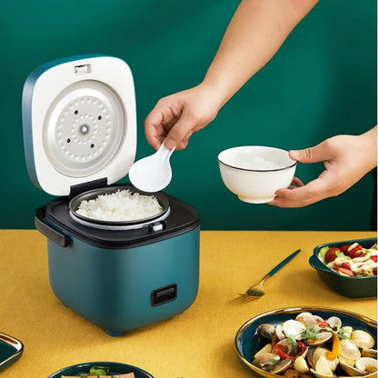 MiniChef 1,2L Rijstkoker – Compacte Multicooker met Stoomfunctie en Eénknopsbediening