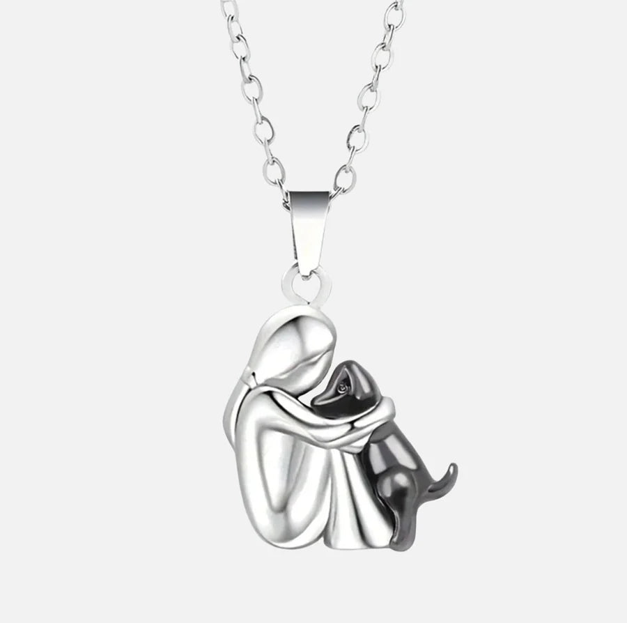PawHeart Halsketting – Sieraad voor Hondenliefhebbers met Pootafdruk