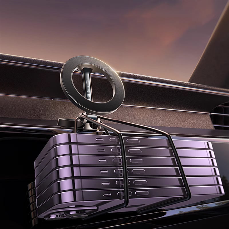 Universele Telefoonhouder met 360° Rotatie – Voor Auto, Bureau en Thuis