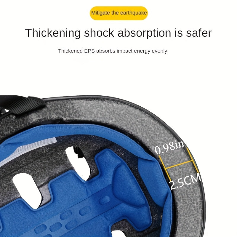 SafeRider Kinder Fietshelm – Verstelbaar en Ademend met ABS-bescherming