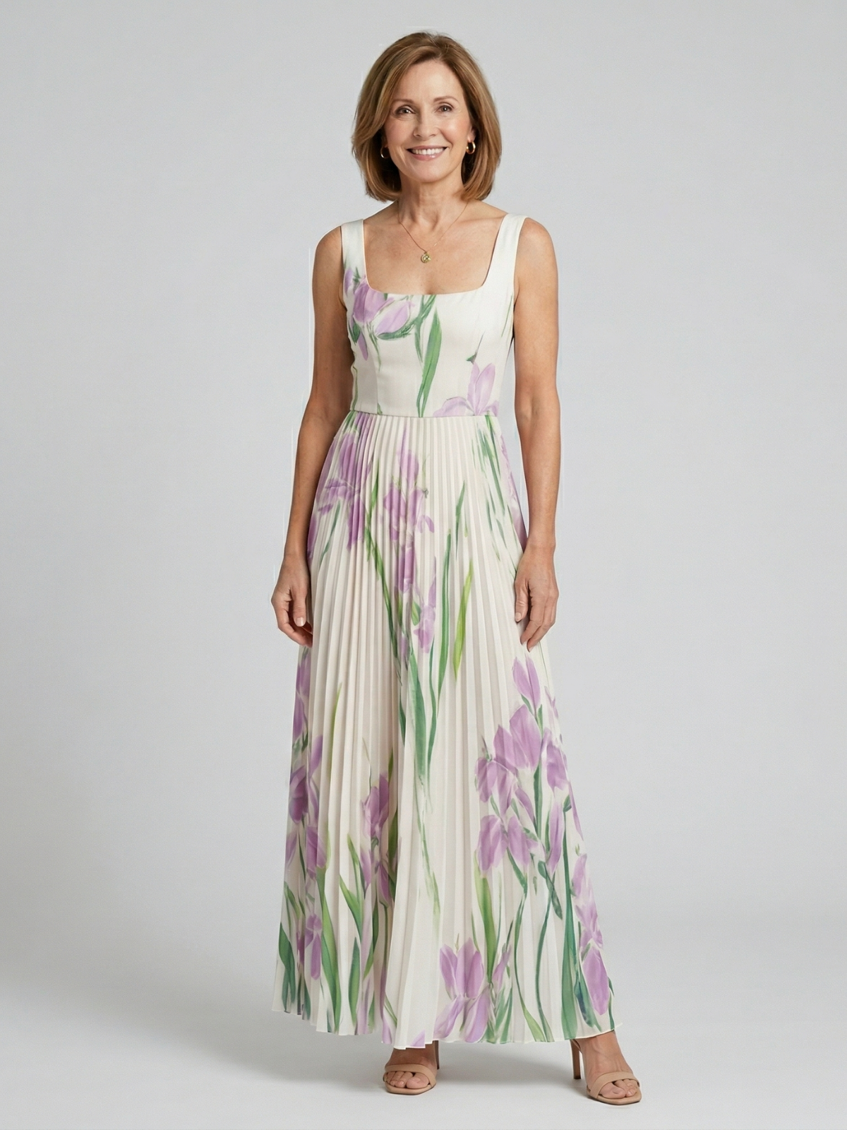 BloesemLuxe Maxi Jurk Met Bloemenprint