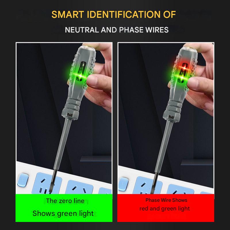 SafeTool Magnetische Schroevendraaier met Spanningsmeter – LED Indicatie
