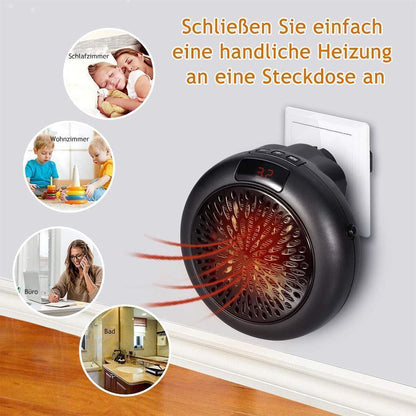 Compacte Snelle Ruimteverwarmer – Draagbare Elektrische Verwarming