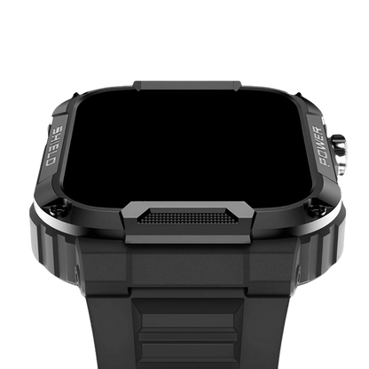 IronPulse X1 Robuuste Smartwatch – Schokbestendig, Waterdicht & Gezondheidsmonitor