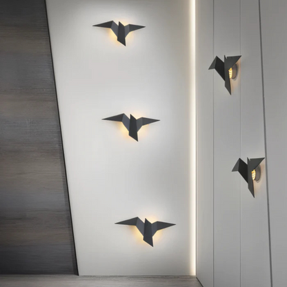 Origami Wandlamp – Unieke Wandverlichting in Japanse Stijl voor Woonkamer en Slaapkamer