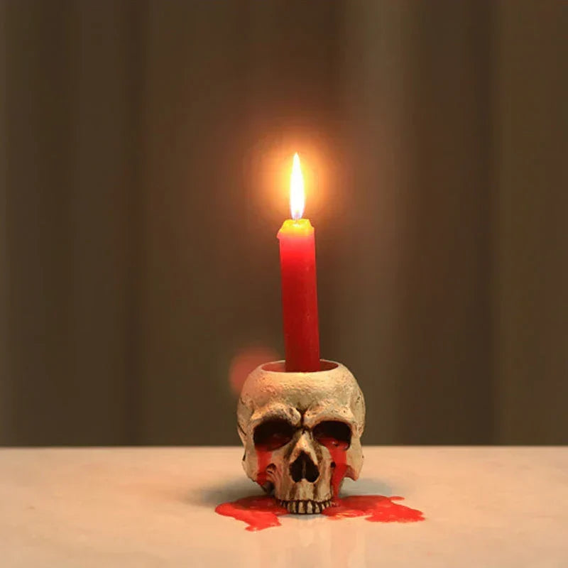 Doodskop Harskaars - Handgemaakte Halloween Decoratie