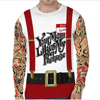 Kersttrui met Humoristische Print – Warme Comfy Wintertrui – Holiday Havoc