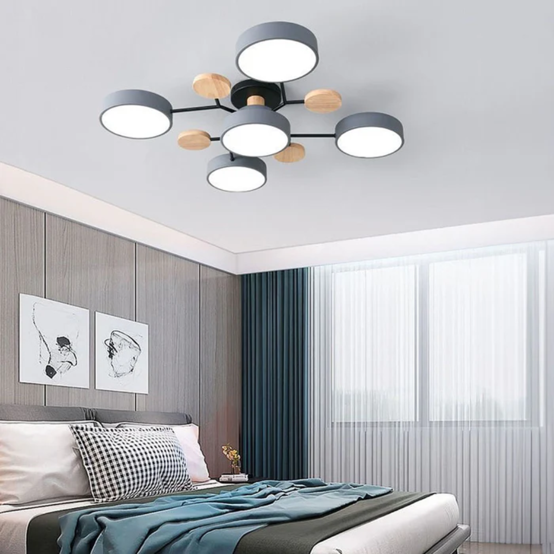 Plafondlamp Luxova – Moderne LED Plafonniere met Strak Design